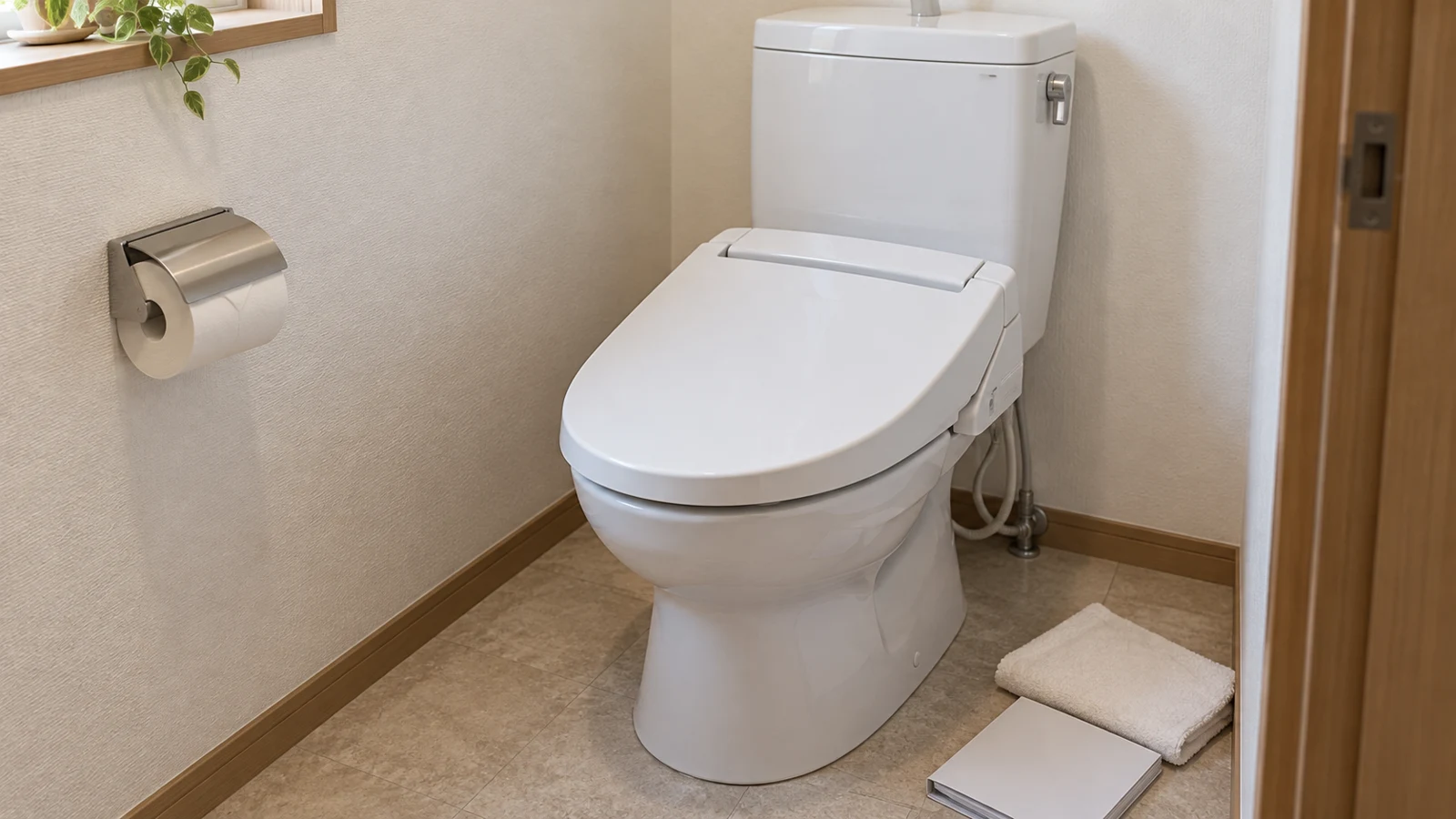 トイレの便器・便座・タンクを分けて確認するイメージ