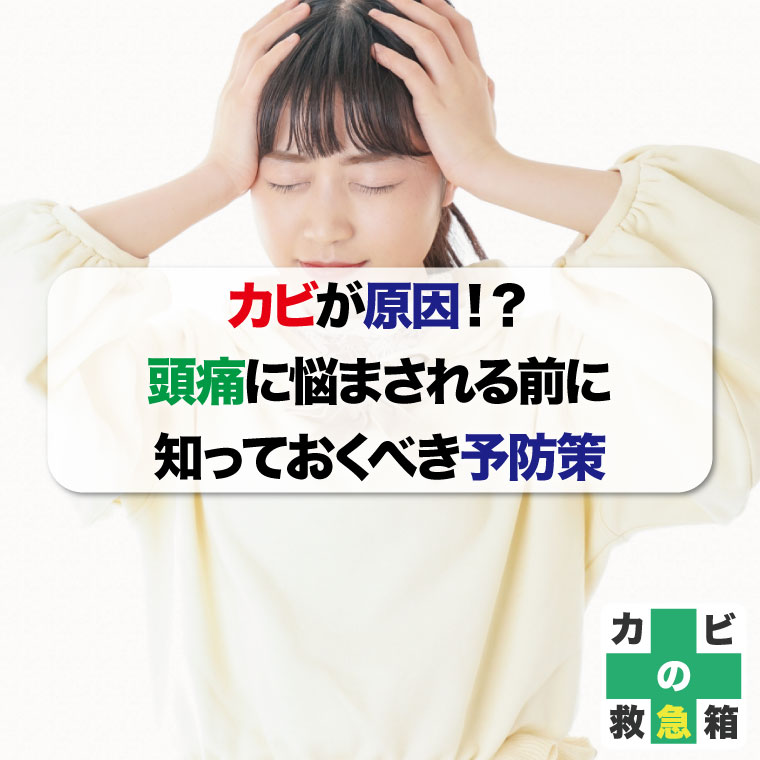 カビが原因!?頭痛に悩まされる前に知っておくべき予防策はカビバスターズ
