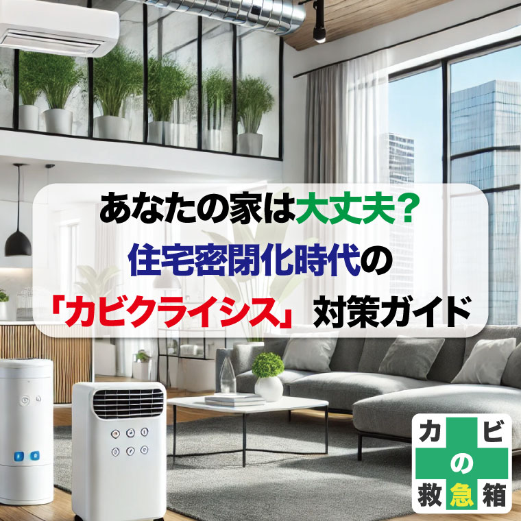 あなたの家は大丈夫?住宅密閉化時代の「カビクライシス」対策ガイドはカビバスターズ