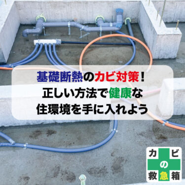 基礎断熱のカビ対策！正しい方法で健康な住環境を手に入れよう