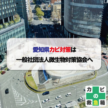 愛知県カビ対策は一般社団法人　微生物対策協会へお任せください