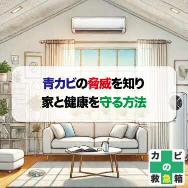 青カビの脅威を知り、家と健康を守る方法