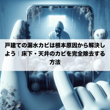 戸建ての漏水カビは根本原因から解決しよう｜床下・天井のカビを完全除去する方法
